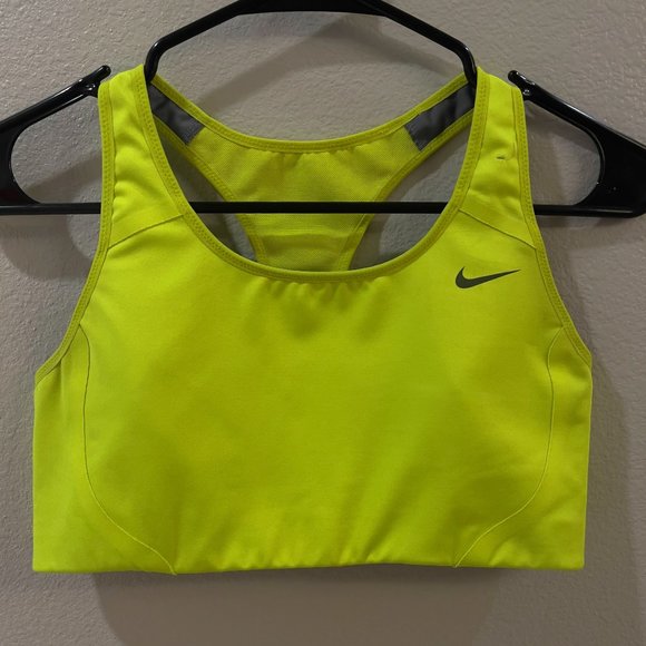 Nike Neon Sports Bra - Picture 1 of 8